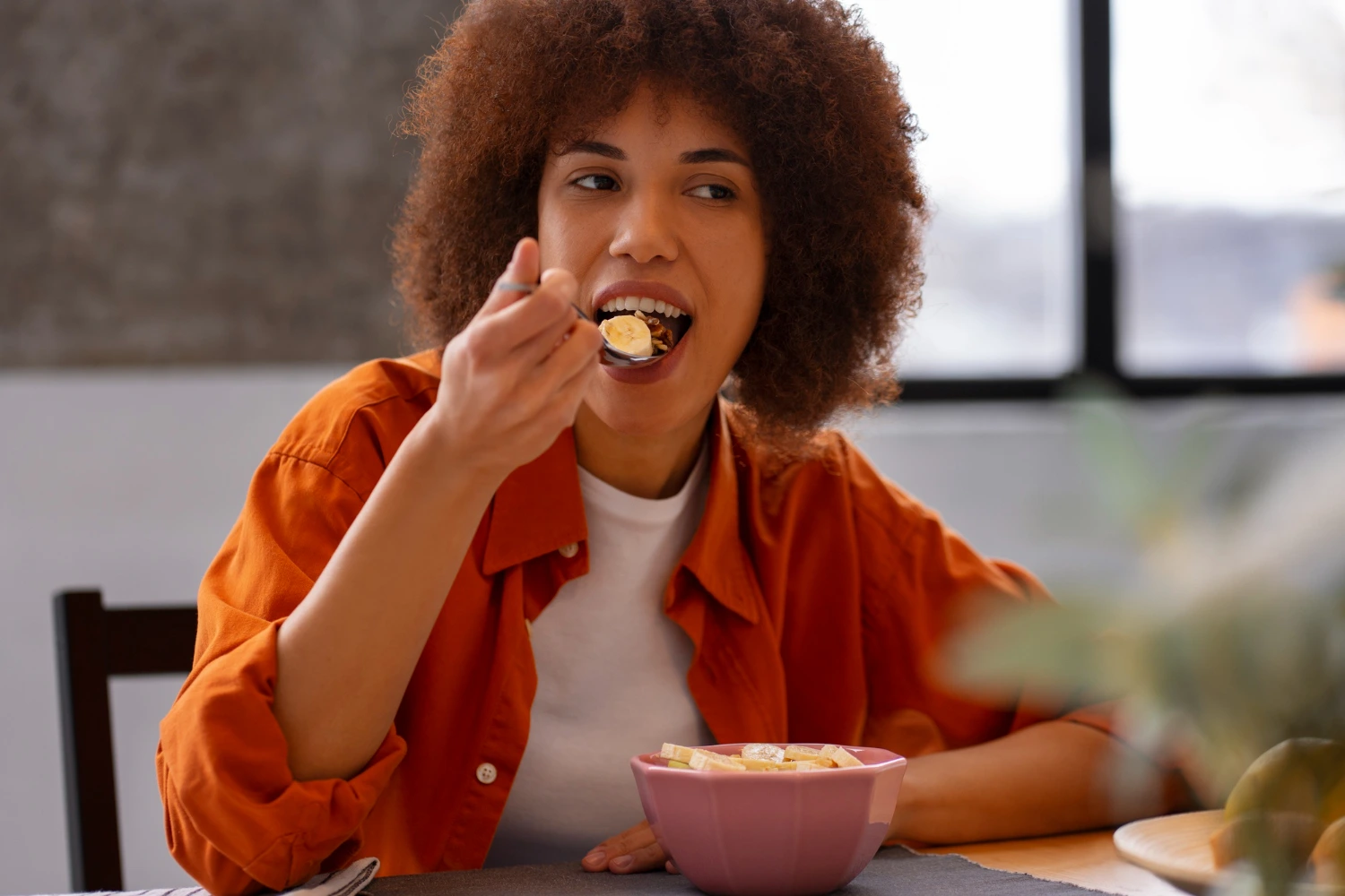 eating healthy for healthy natural hair